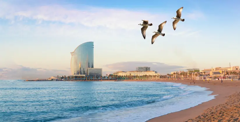 praias de barcelona
