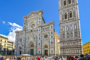 Praça do Duomo de Florença, na Itália
