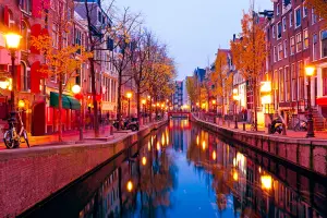 red light district