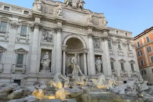 Fontana di Trevi, em Roma