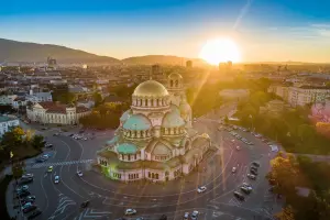Sofia na Bulgária catedral