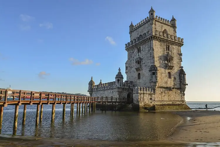 Torre de Belém, um dos pontos turísticos da Europa mais visitados.