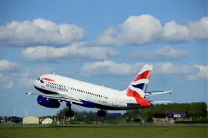 Avião da British Airways