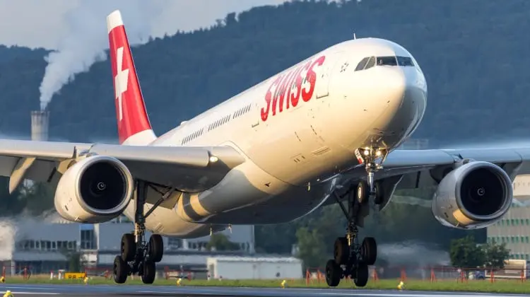 Viajar de Swiss International Airlines para Europa