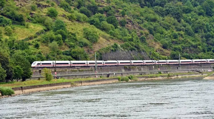 Viagem de trem, Alemanha