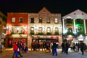 Bares e pubs em Dublin durante a noite