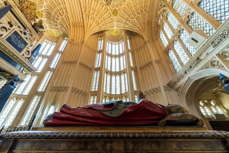 Capela da Senhora Henrique VII Túmulo de monarca na Capela da Senhora Henrique VII