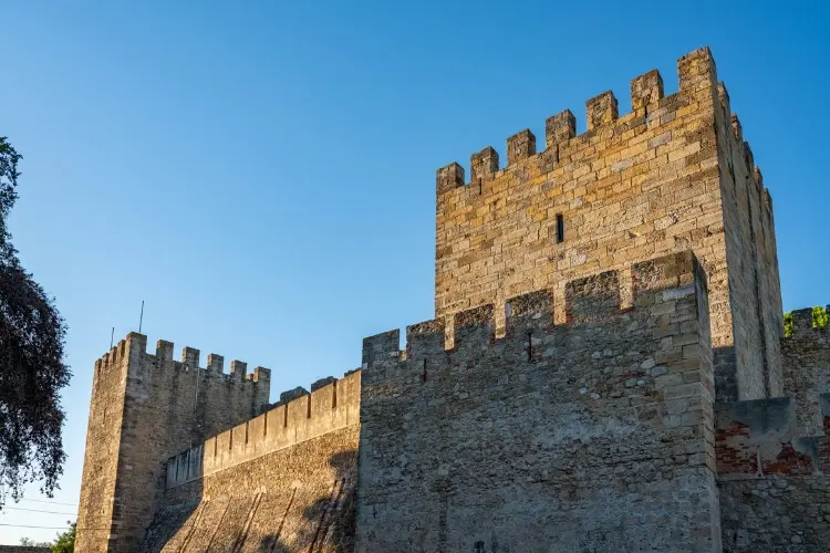 Castelo de São Jorge, em Lisboa.