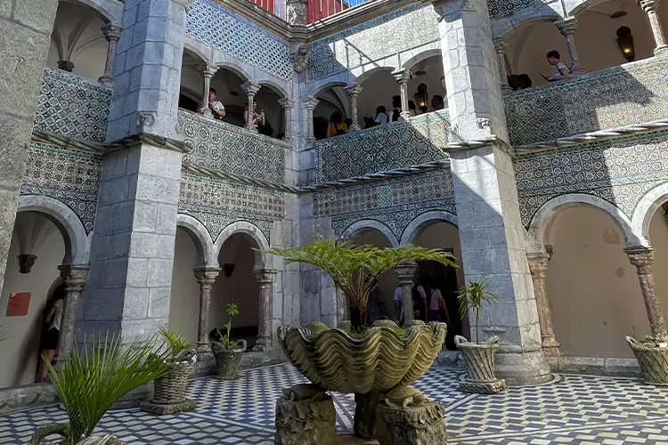 Claustro manuelino em Sintra