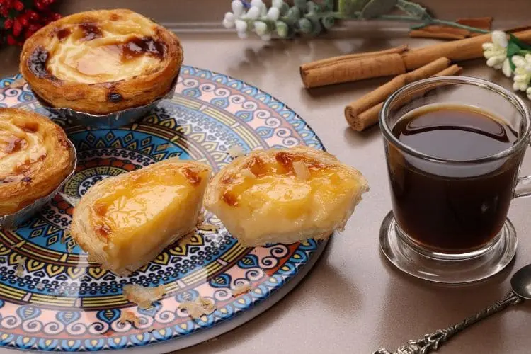 Doce de Portugal com café
