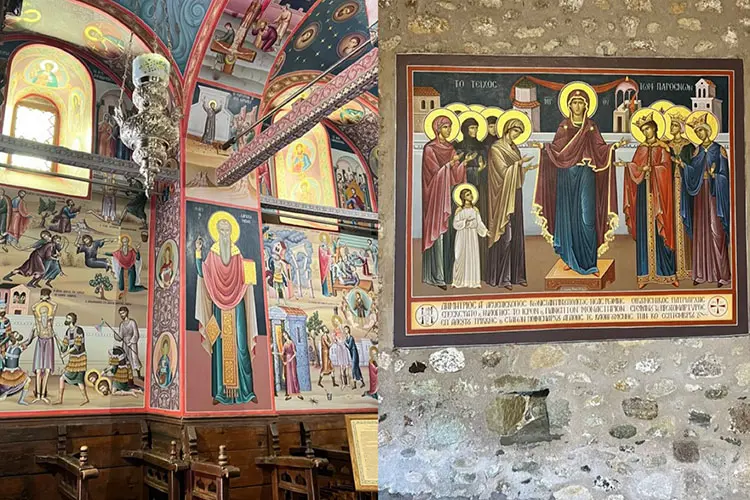 Mosaicos bizantinos na Capela de Santo Estevão