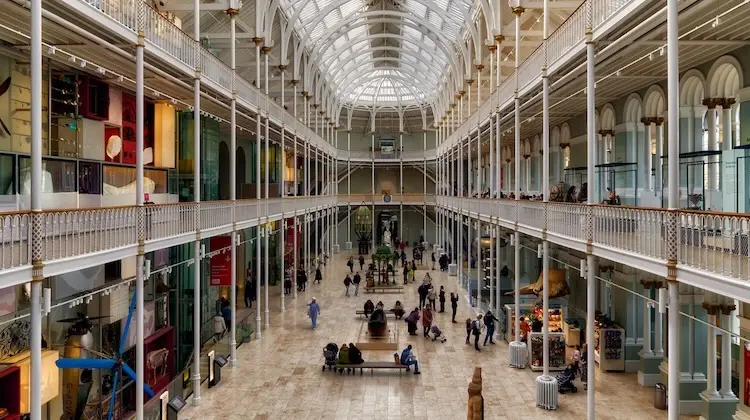 Museu Nacional da Escócia, em Edimburgo