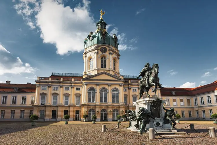 Fachada do Palácio Charlottenburg