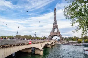 Principal ponto turístico em Paris.