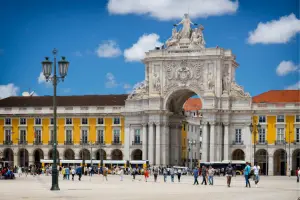 Praça do Comércio em Lisboa
