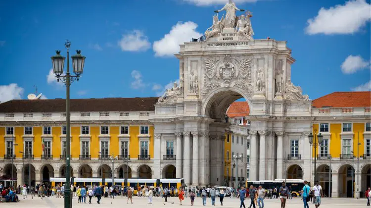 Praça do Comércio em Lisboa