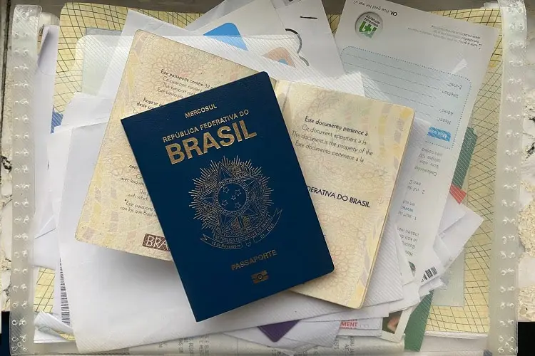 Passaporte sobre documentos necessários para emitir o ETIAS