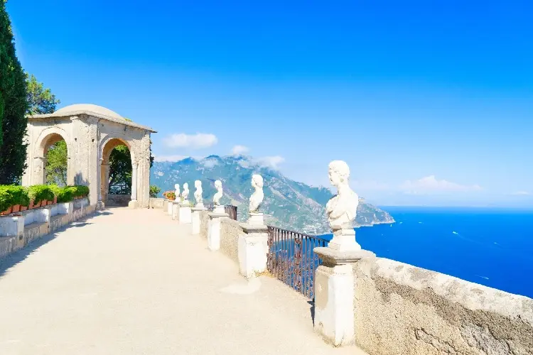 Vista da Costa Amalfitana em Ravello
