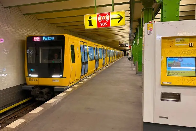 Metrô em Berlim