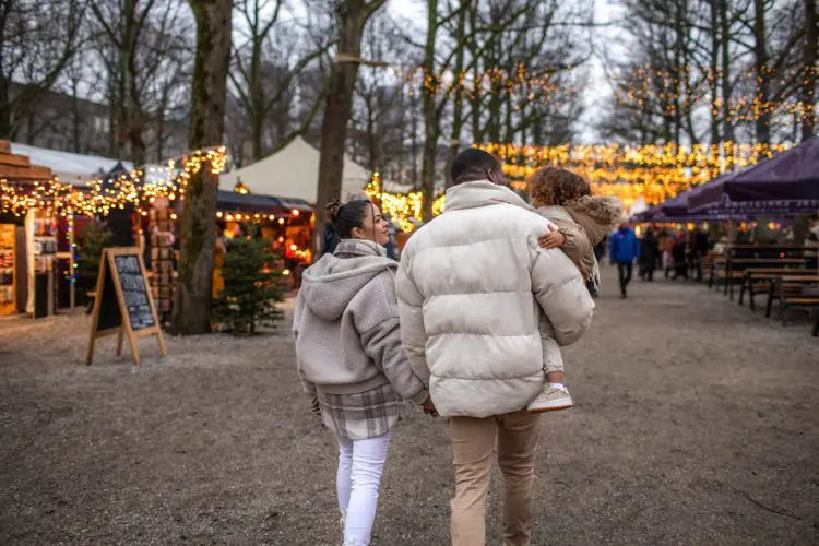 Mercado de Natal na Holanda