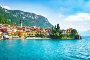 O Lago de Como na Itália é uma das regiões mais bonitas do país