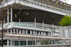 Entrada do Estádio de Roland-Garros em Paris