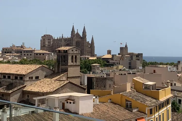 Vista panorâmica da cidade de Palma de Maiorca