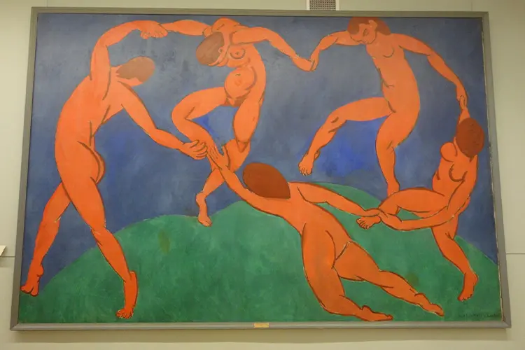 obra de arte A Dança, Henri Matisse, no Museu Hermitage