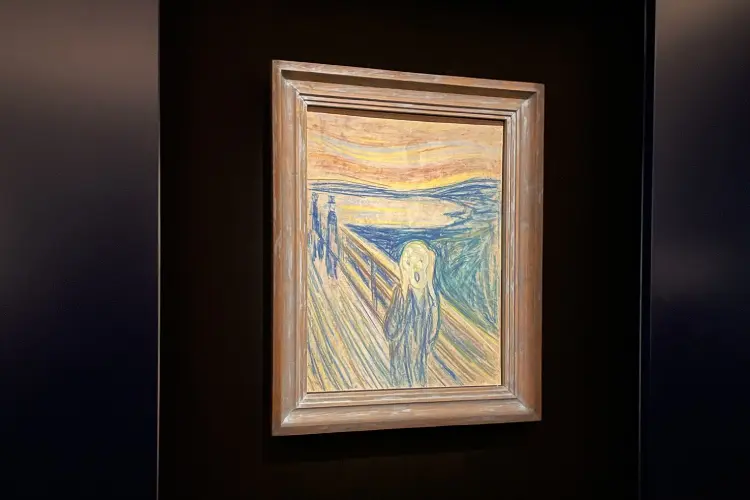 O quadro "O Grito" está em Oslo, na Noruega