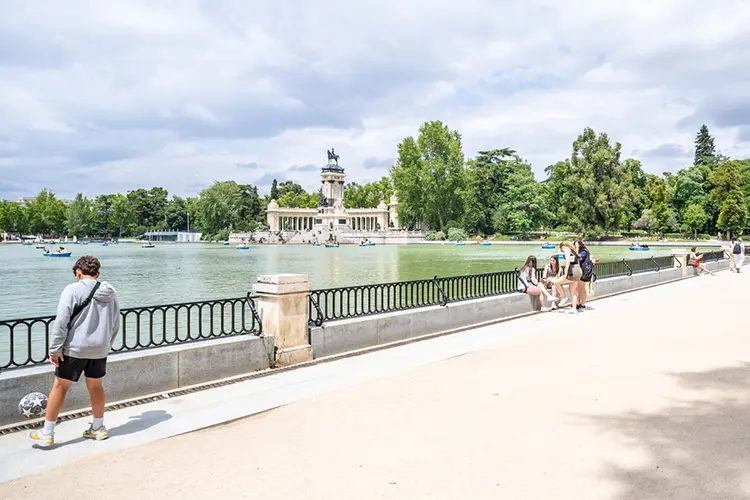 Porque del Retiro, em Madrid, Espanha