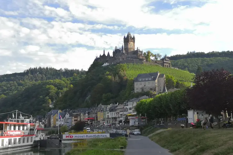 Cochem, na Alemanha, e seu castelo