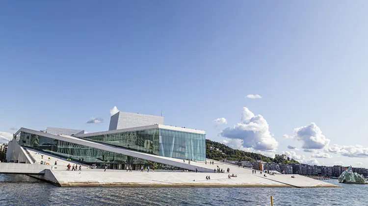 Ópera de Oslo, na Noruega