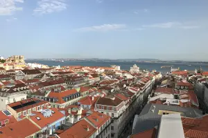 Vista de Lisboa, uma das cidades com preço das hospedagens na Europa mais elevados