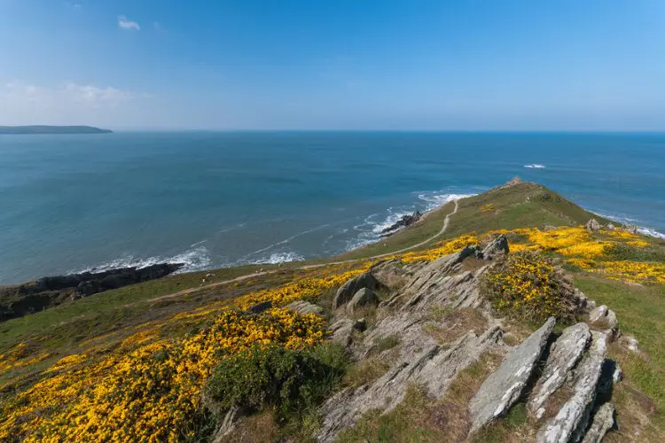 Falésias da Woolacombe Beach