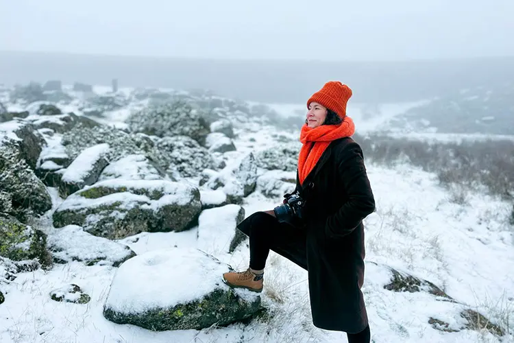 Serra da Estrela, coberta de neve