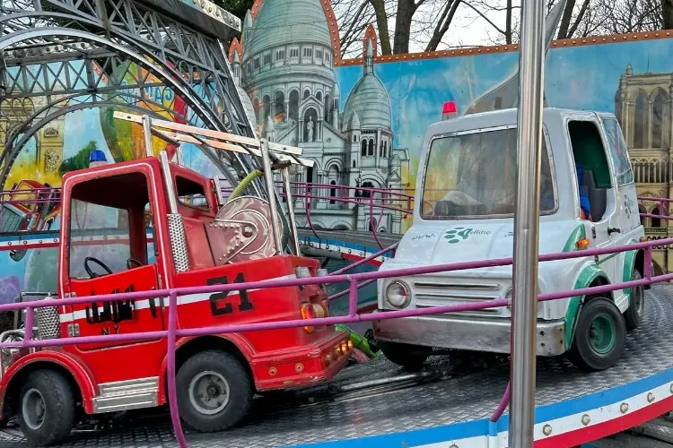 Ir a parque de diversões como o Prater é uma parte importante da redescoberta da Europa ao viajar com crianças