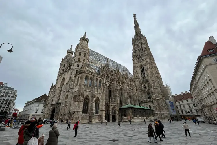 A Catedral de São Estevão, uma das principais igrejas de Viena, foi um símbolo da minha redescoberta da Europa