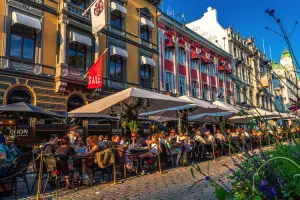 Restairante ao ar livre em Oslo
