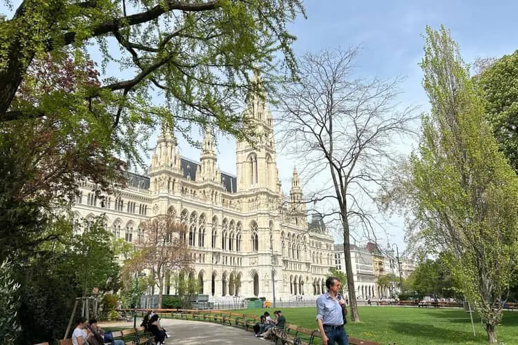 Prefeitura de Viena, no centro da cidade