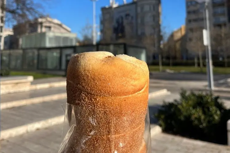 Doce húngaro é uma famosa comida de rua do país