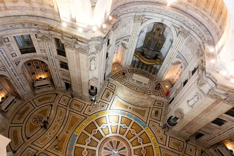 Interior do Panteão de Lisboa