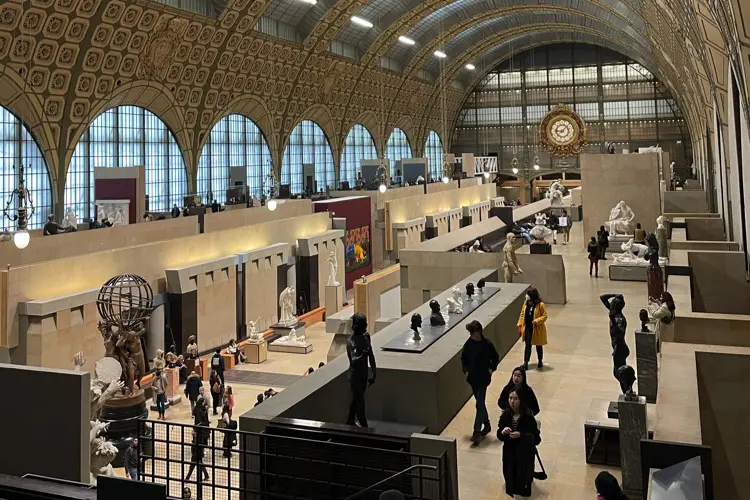 Interior do Museu d'Orsay