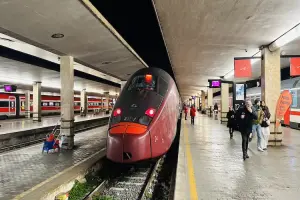 Trem é um meio de transporte comum e muito utilizado na Europa