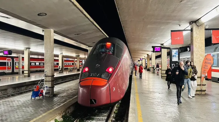 Trem é um meio de transporte comum e muito utilizado na Europa