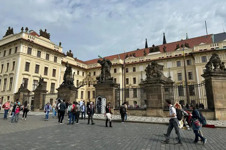Entrada do Castelo de Praga