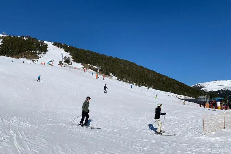 Pista de esqui em Granvalira, em Andorra.