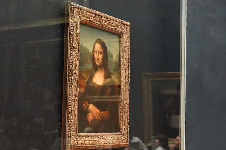 Quadro mais famoso do Museu do Louvre, a Monalisa