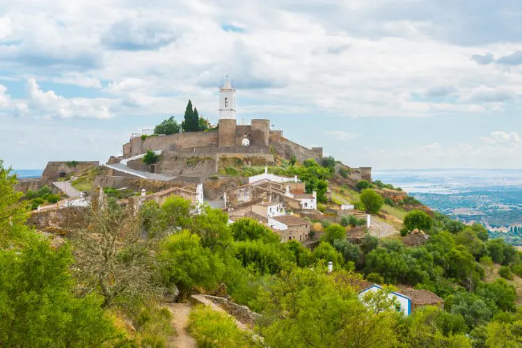Castelo medieval em Monsaraz Alentejo