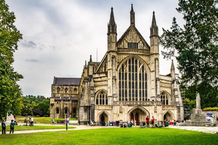 Catedral histórica da cidade de Winchester