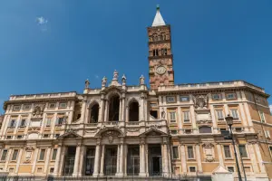 Ingresso para Basílica de Santa Maria Maggiore em Roma.